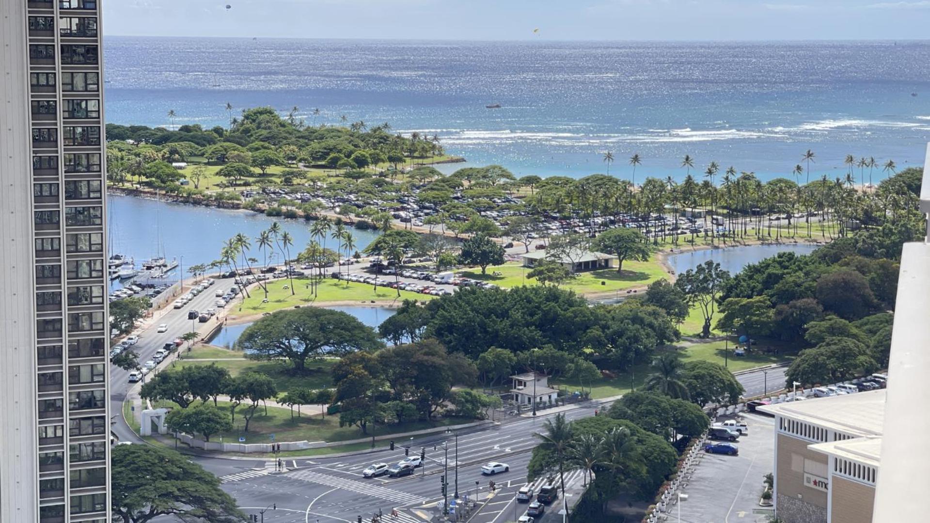 Ala Moana Hotel 24Th Fl R0 Ocean View 2 Double Beds ホノルル エクステリア 写真