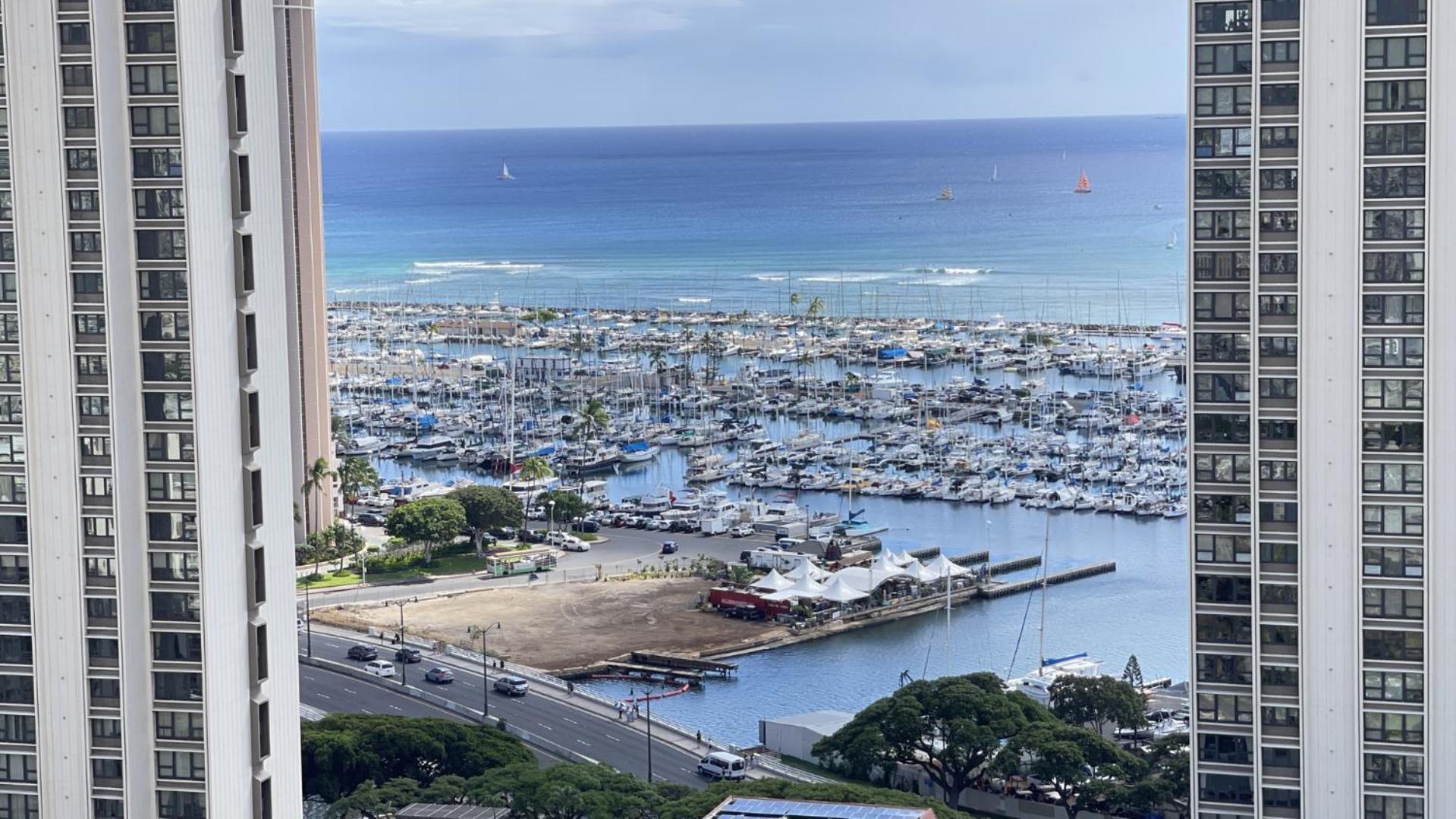 Ala Moana Hotel 24Th Fl R0 Ocean View 2 Double Beds ホノルル エクステリア 写真