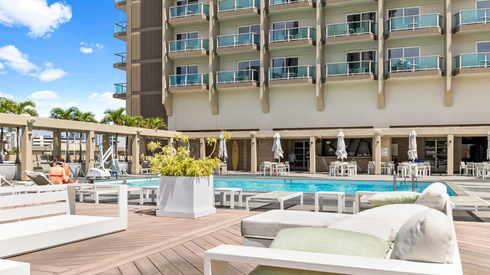 Ala Moana Hotel 24Th Fl R0 Ocean View 2 Double Beds ホノルル エクステリア 写真