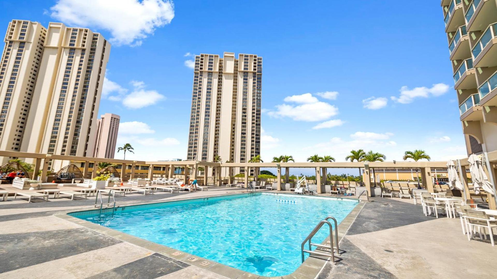 Ala Moana Hotel 24Th Fl R0 Ocean View 2 Double Beds ホノルル エクステリア 写真